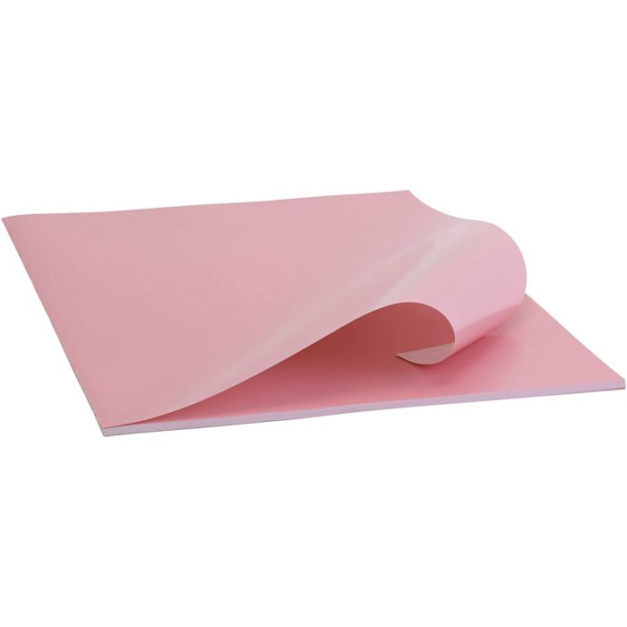 Glanspapir, ark 32x48 cm, 80 g, rosa, 25 ark/ 1 pk.