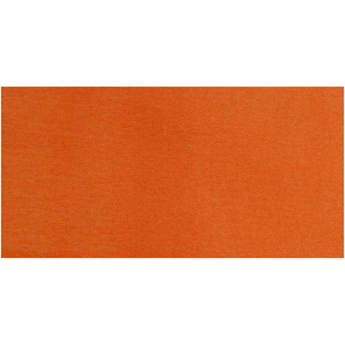 Kreppapir, ark 50x250 cm, orange, 10 legg/ 1 pk.