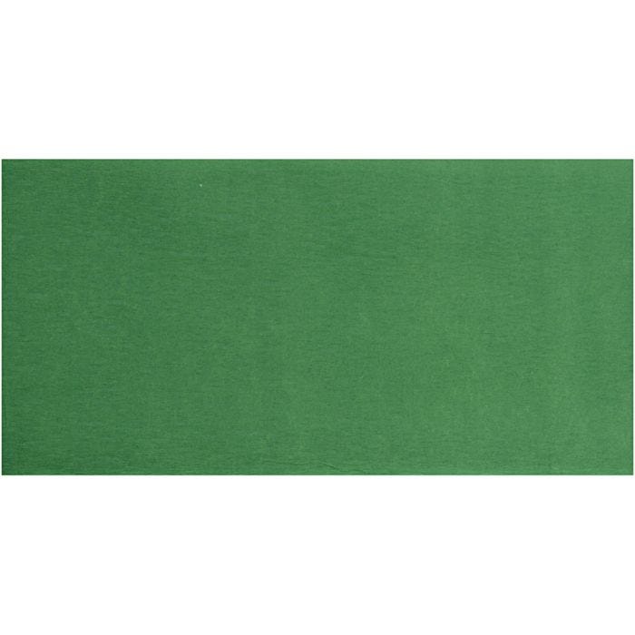 Kreppapir, ark 50x250 cm, grønn, 10 legg/ 1 pk.