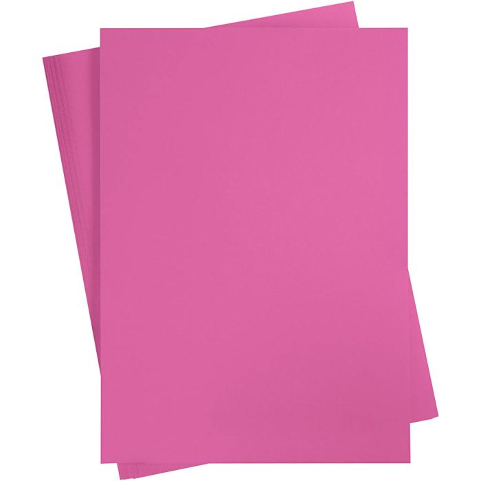 Kartong, A2, ark 420x594 mm, 180 g, pink, 100 ark/ 1 pk.