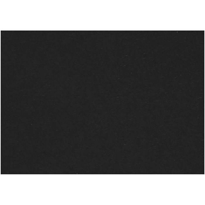 Kartong, A4, ark 210x297 mm, 200 g, svart, 100 ark/ 1 pk.