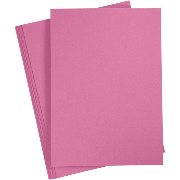 Papir, A4, ark 210x297 mm, 80 g, pink, 20stk./ 1 pk.