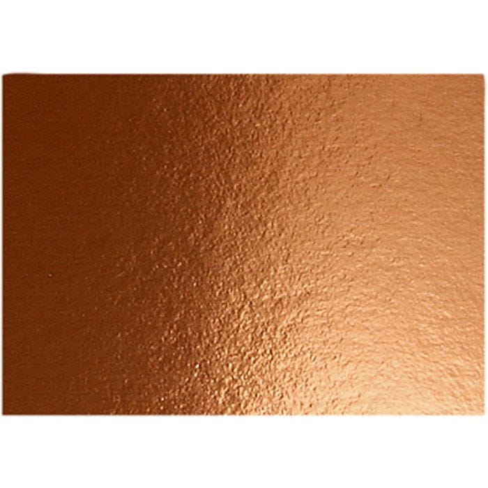 Metallkartong, A4, ark 210x297 mm, 280 g, kobber, 10 ark/ 1 pk.