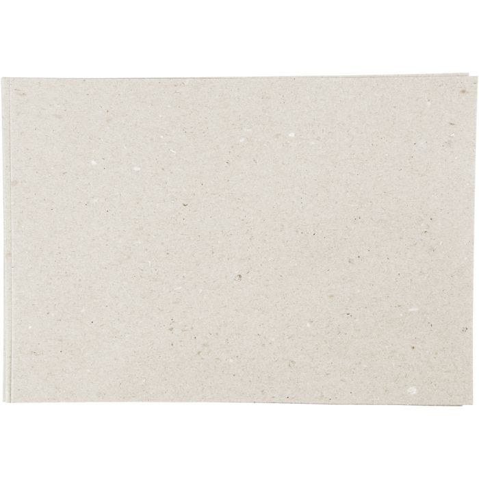 Kraftpapir, A4, ark 210x297 mm, 135 g, grå brun, 20 ark/ 1 pk.