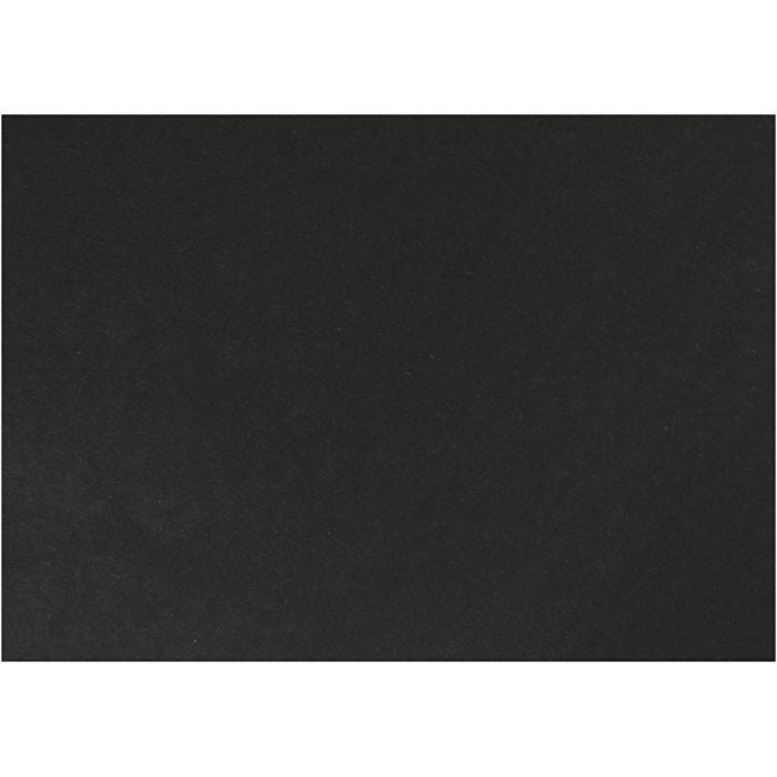 Kraftpapir, A3, ark 297x420 mm, 100 g, svart, 500 ark/ 1 pk.