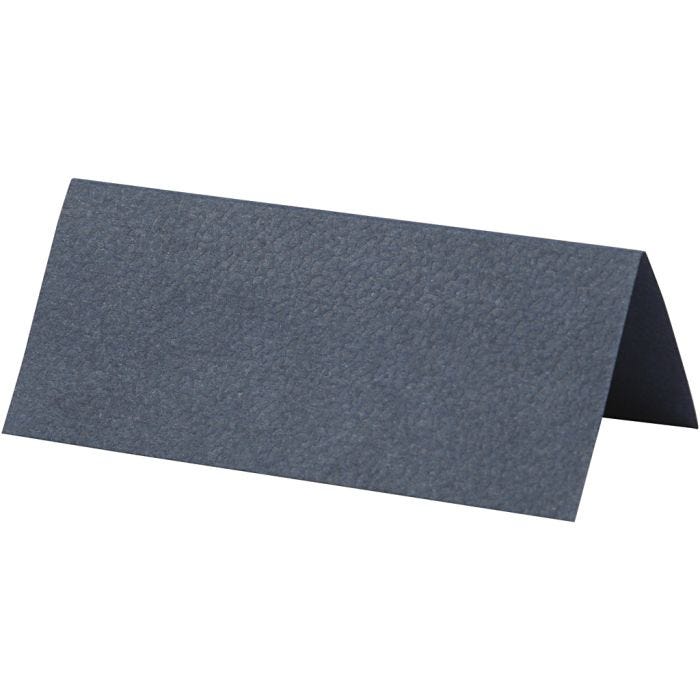 Bordkort, str. 9x4 cm, 220 g, blå, 20 stk./ 1 pk.