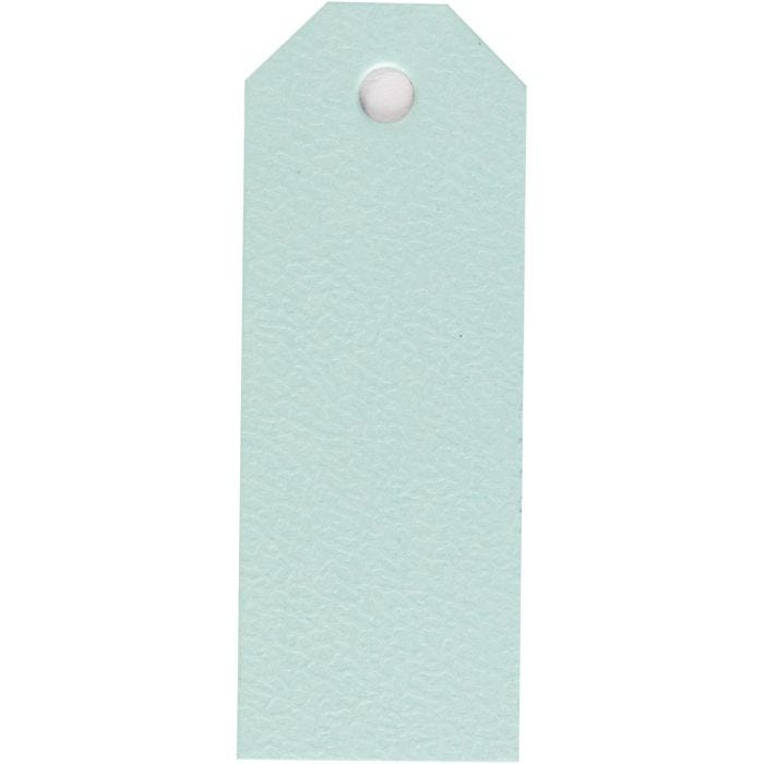Manillamerker, str. 3x8 cm, 220 g, lys blå, 20 stk./ 1 pk.