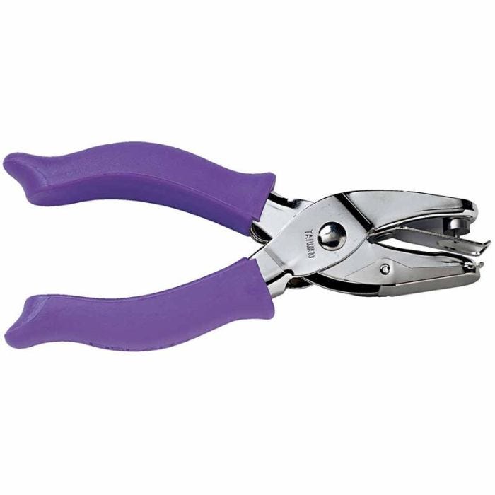 Hand Punch, liten sirkel, hullstr. 1,5 mm, 1 stk.