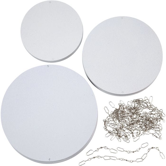 Uro, dia. 12+15+18 cm, 300 g, 20 sett/ 1 pk.