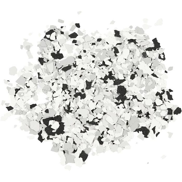 Terrazzo Flak, svart, 90 g/ 1 boks