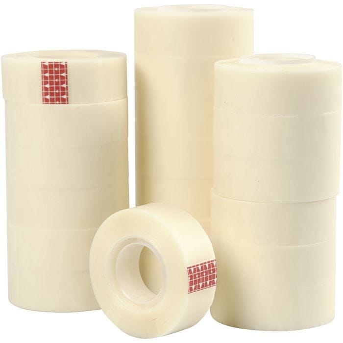 Magic Tape, B: 19 mm, 20x33 m/ 1 pk.