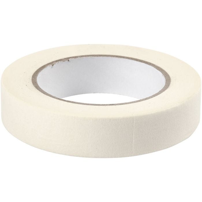 Maskeringstape, B: 25 mm, 50 m/ 1 rl.