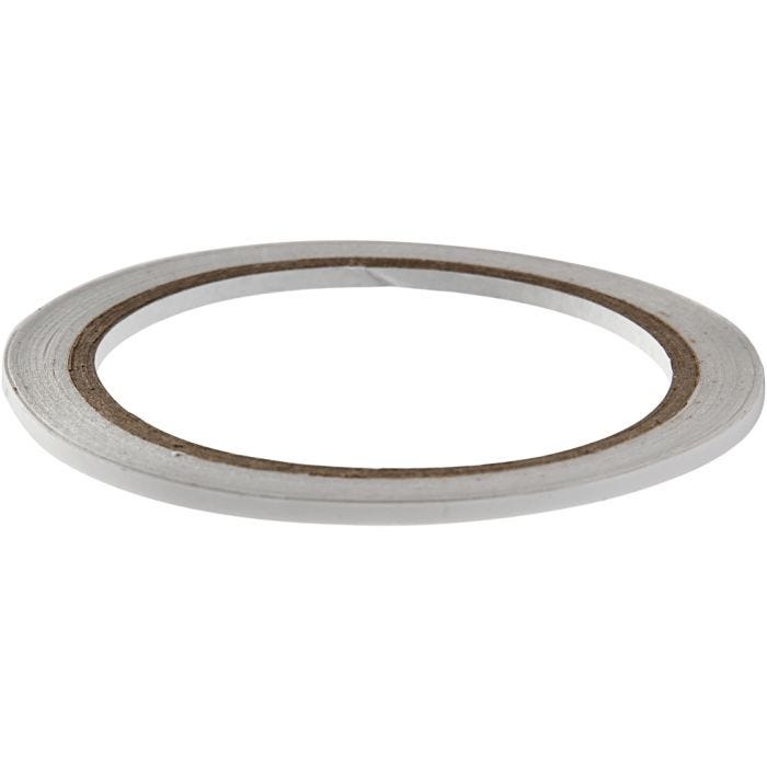 Dobbeltsidig Selvklebende Tape, B: 3 mm, 10 m/ 1 rl.
