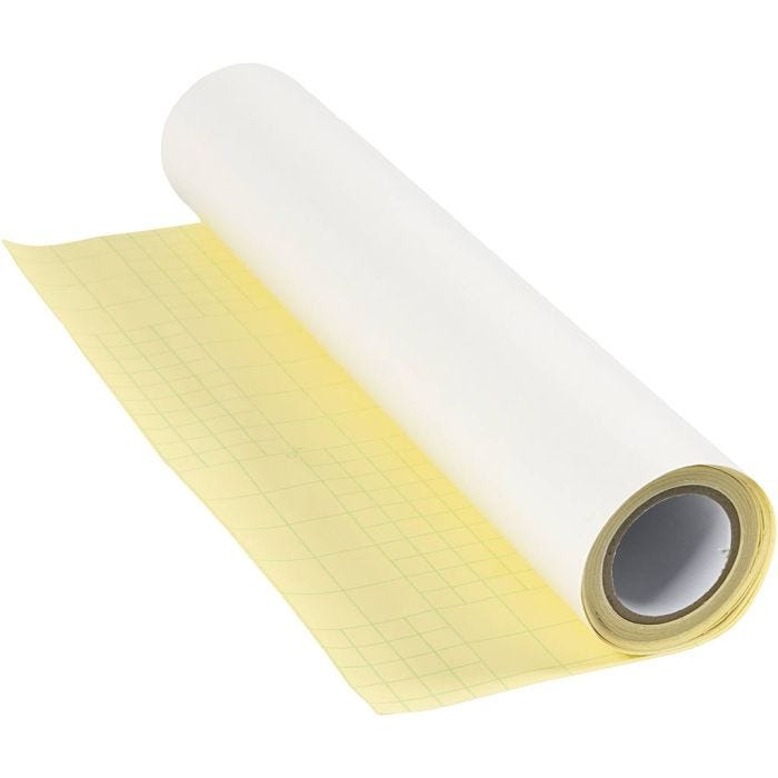 Dobbeltklebende folie, B: 32 cm, tykkelse 0,03 mm, 5 m/ 1 rl.