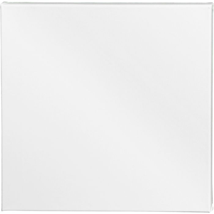 Malelerret, D: 1.6 cm, str. 40x40 cm, 360 g, hvit, 1 stk.