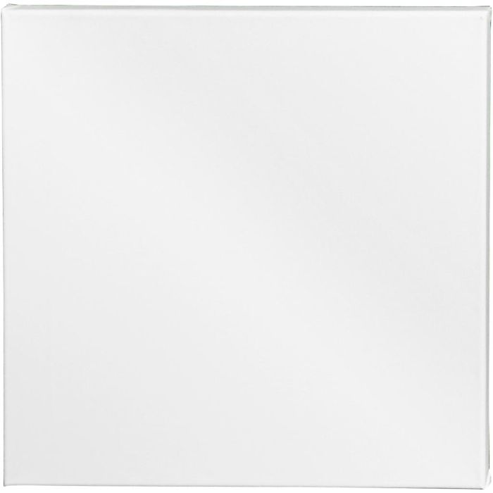 Malelerret, D: 1.6 cm, str. 40x40 cm, 360 g, hvit, 10 stk./ 1 pk.
