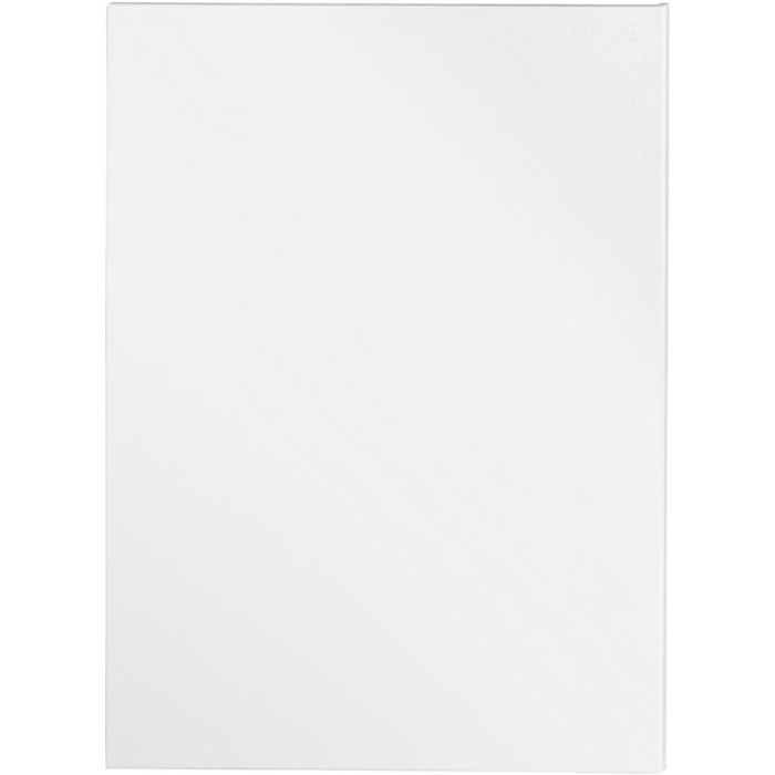 Malelerret, D: 1.6 cm, str. 60x80 cm, 360 g, hvit, 5 stk./ 1 pk.
