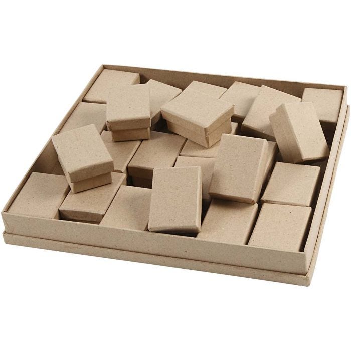 Esker, H: 3,5 cm, str. 5x7 cm, 24 stk./ 1 pk.