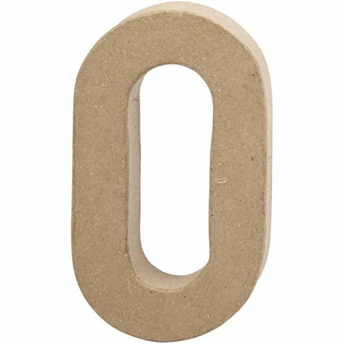 Tall, 0, H: 20,4 cm, B: 11,7 cm, tykkelse 2,5 cm, 1 stk.
