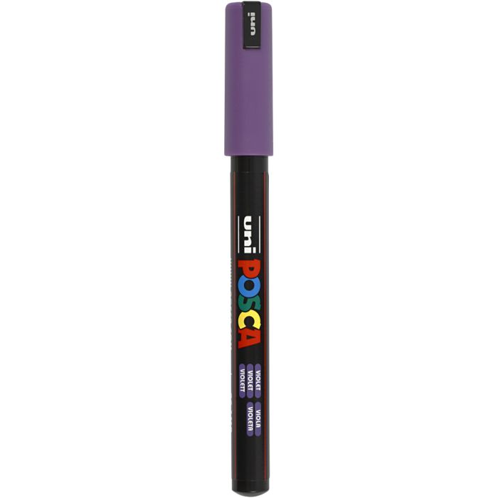 Posca Tusj, nr. PC-1MR, strek 0,7 mm, ekstra fin, violet, 1 stk.