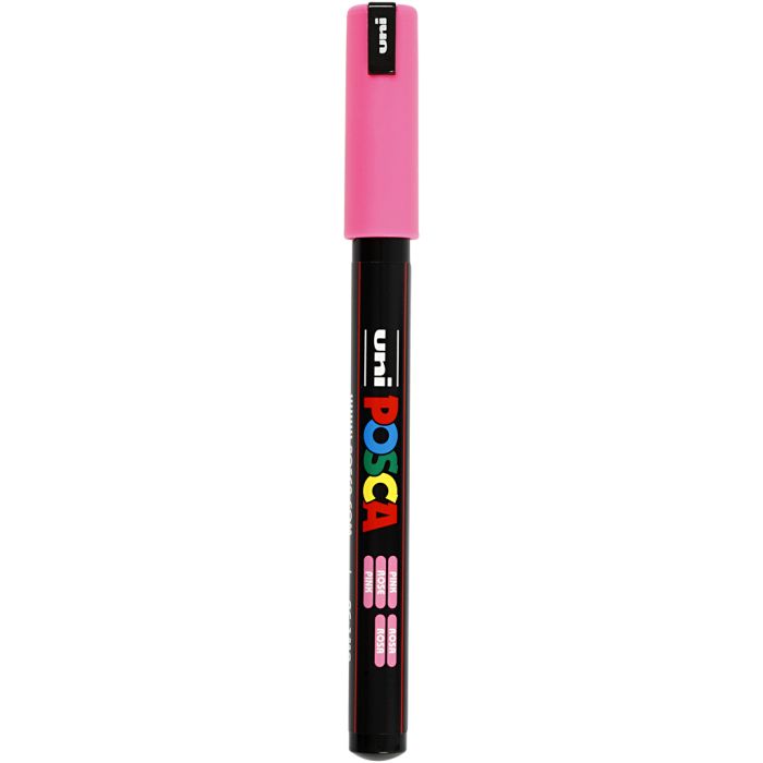 Posca Tusj, nr. PC-1MR, strek 0,7 mm, ekstra fin, pink, 1 stk.