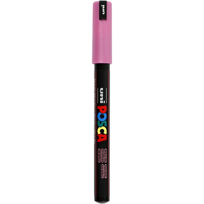 Posca Tusj, nr. PC-1MR, strek 0,7 mm, ekstra fin, metallic pink, 1 stk.