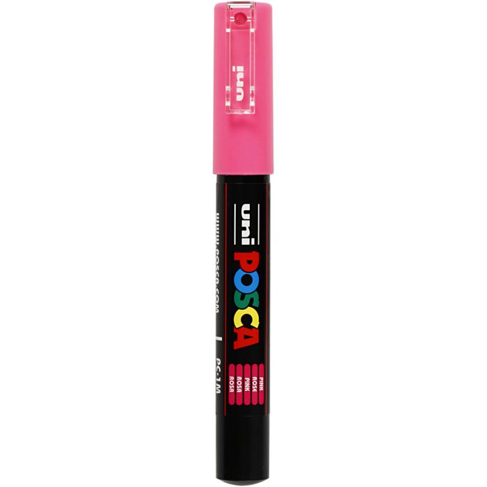 Posca Tusj, nr. PC-1M, strek 0,7 mm, ekstra fin, pink, 1 stk.