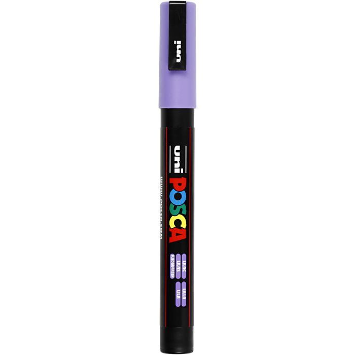 Posca Tusj, nr. PC-3M, strek 0,9-1,3 mm, fine, syren, 1 stk.