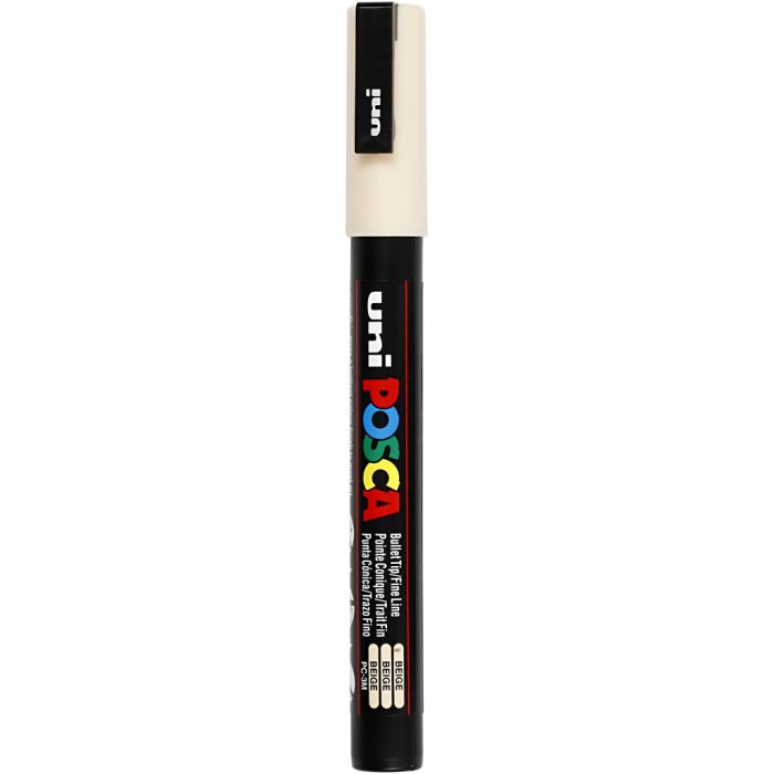Posca Tusj, nr. PC-3M, strek 0,9-1,3 mm, beige, 1 stk.