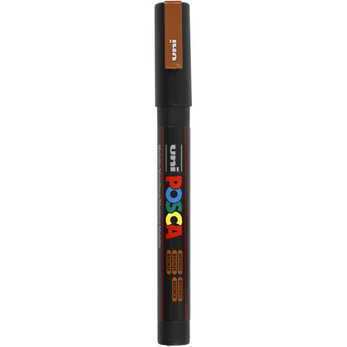 Posca Tusj, nr. PC-3M, strek 0,9-1,3 mm, fine, bronse, 1 stk.