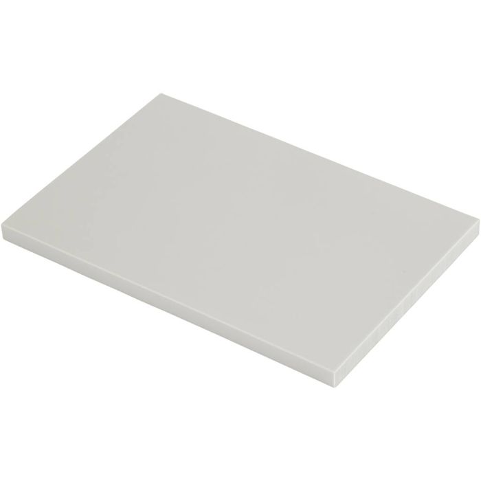 Stempelplate, str. 10x15,5 cm, tykkelse 0,8 cm, lys grå, 10stk./ 1 pk.