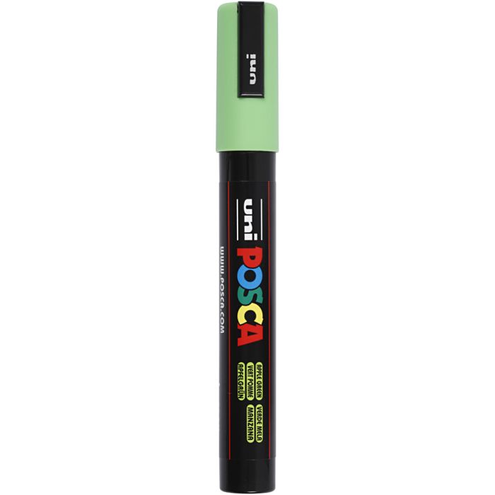 Posca Tusj, nr. PC-5M, strek 2,5 mm, apple green, 1 stk.
