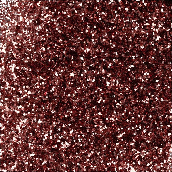 Bioglitter, dia. 0,4 mm, rosa, 10 g/ 1 boks