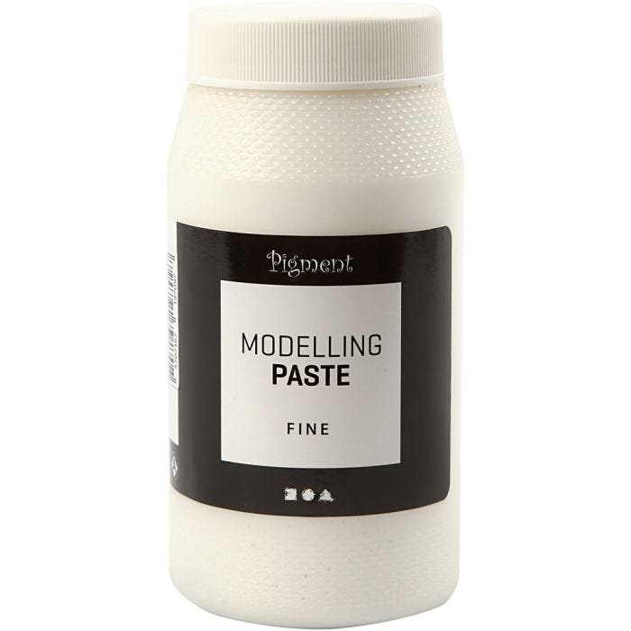 Modelleringspasta, fin, 500 ml/ 1 boks