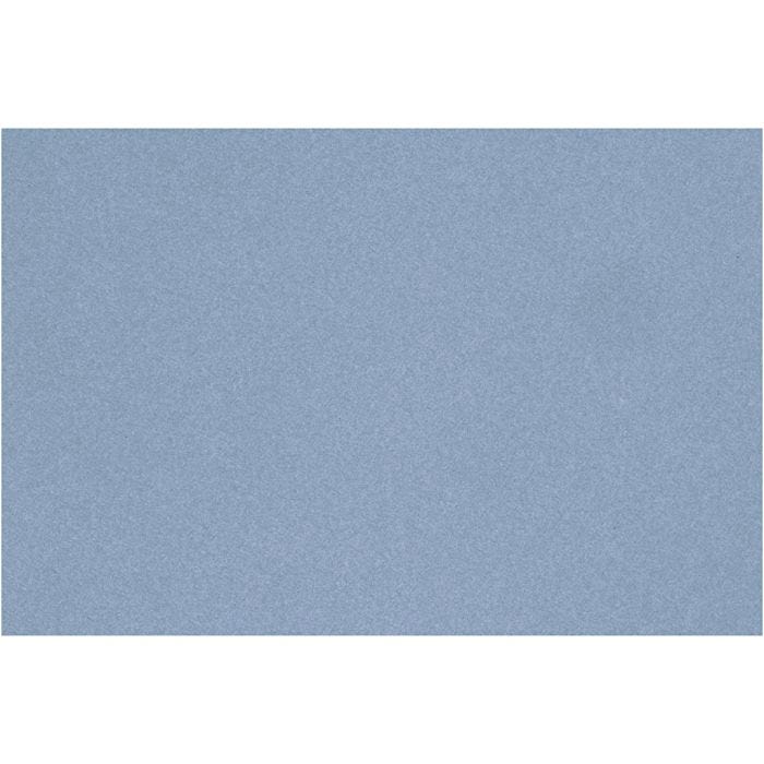 Fransk kartong, A4, ark 210x297 mm, 160 g, lys blå, 1 ark