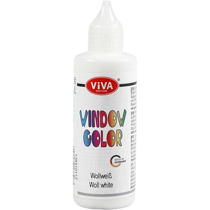 Window Color, hvit, 90 ml/ 1 fl.