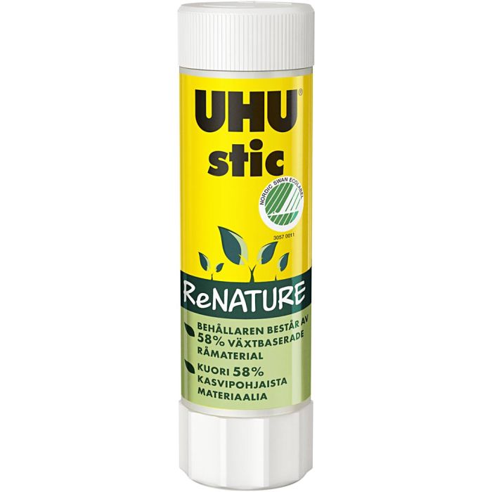 UHU Limstift ReNATURE, 40 g, 12 stk./ 1 pk.
