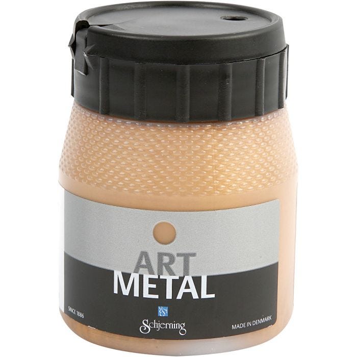 Hobbymaling Metallic, mørk gull(5106), 250ml/ 1 fl.