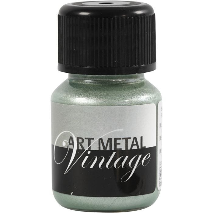 Hobbymaling Metallic, pearl grønn(5097), 30 ml/ 1 fl.