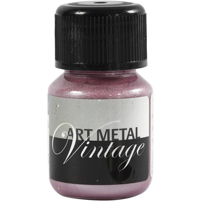 Hobbymaling Metallic, pearl rød(5096), 30 ml/ 1 fl.