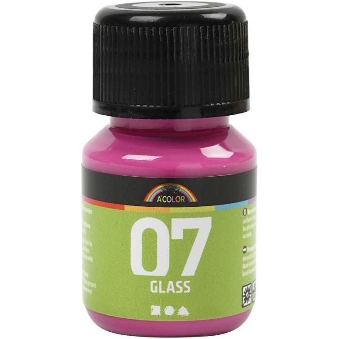 A-Color Glass, pink, 30 ml/ 1 fl.
