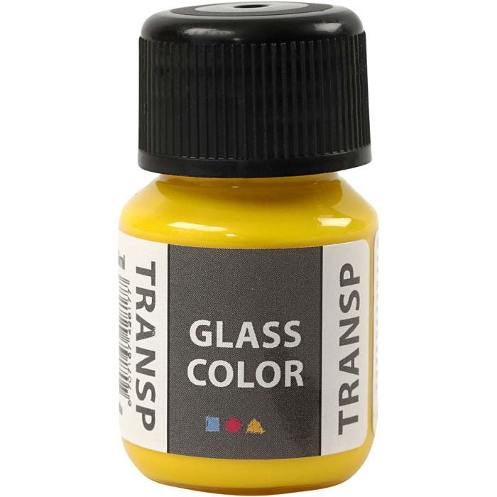 Glass Color Transparent, sitron gul, 30 ml/ 1 fl.