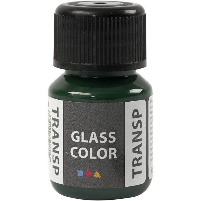 Glass Color Transparent, brilliant grønn, 30 ml/ 1 fl.
