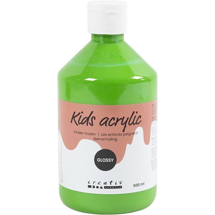 Akrylmaling Blank, lys grønn, 500 ml/ 1 fl.