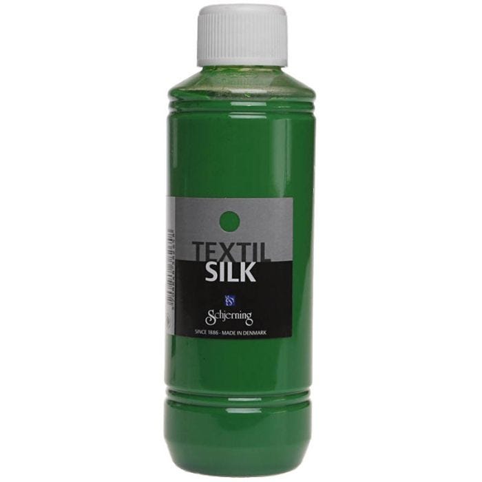 Textil Silk, brilliant grønn, 250 ml/ 1 fl.