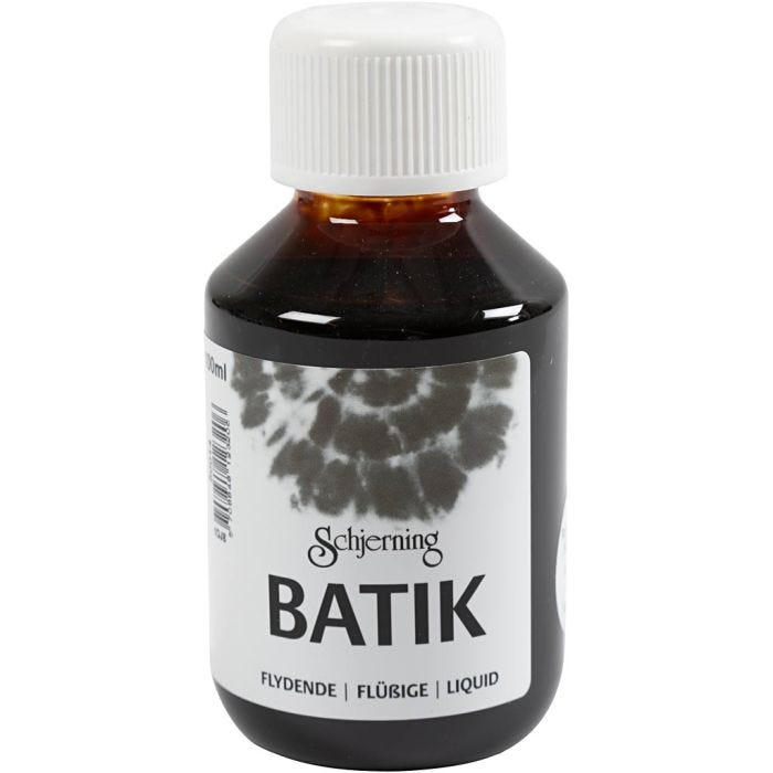 Batikkfarge, brun, 100 ml/ 1 fl.