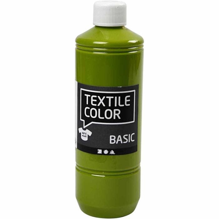 Tekstilfarge, kiwi, 500 ml/ 1 fl.