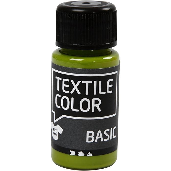 Tekstilfarge, kiwi, 50ml/ 1 fl.