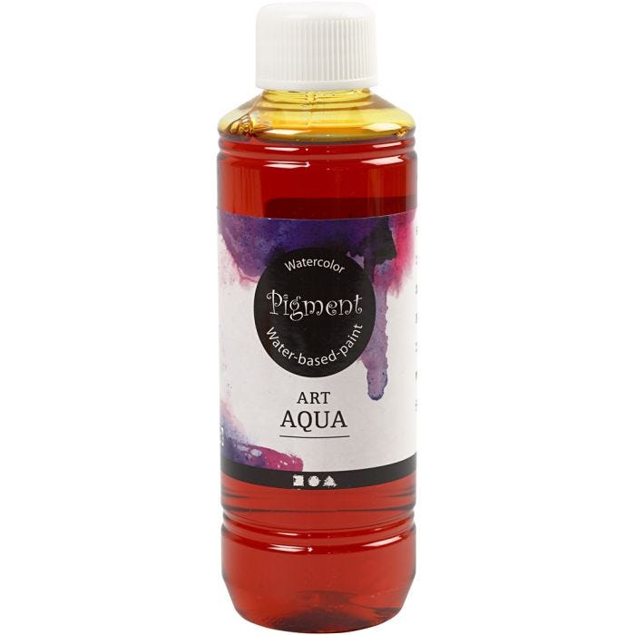 Flytende Akvarellmaling, gul, 250 ml/ 1 fl.