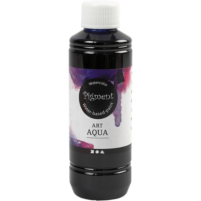Flytende Akvarellmaling, marineblå, 250 ml/ 1 fl.